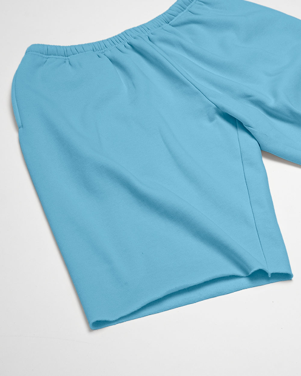Blue 3/4 Short