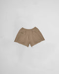 Cropped Shorts Light Brown