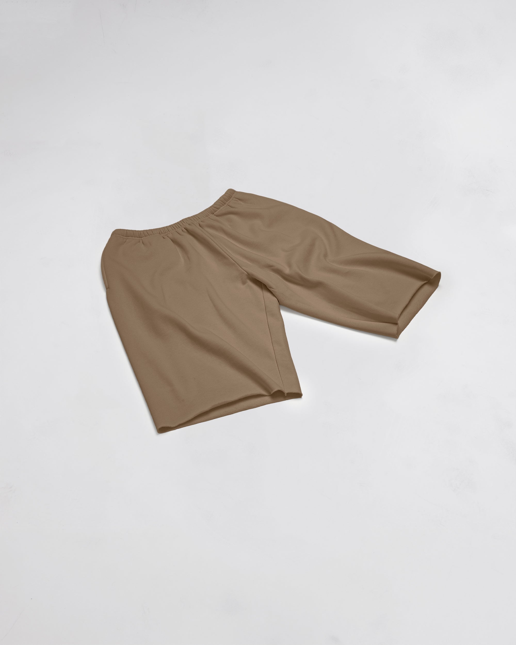 3/4 Shorts Light Brown