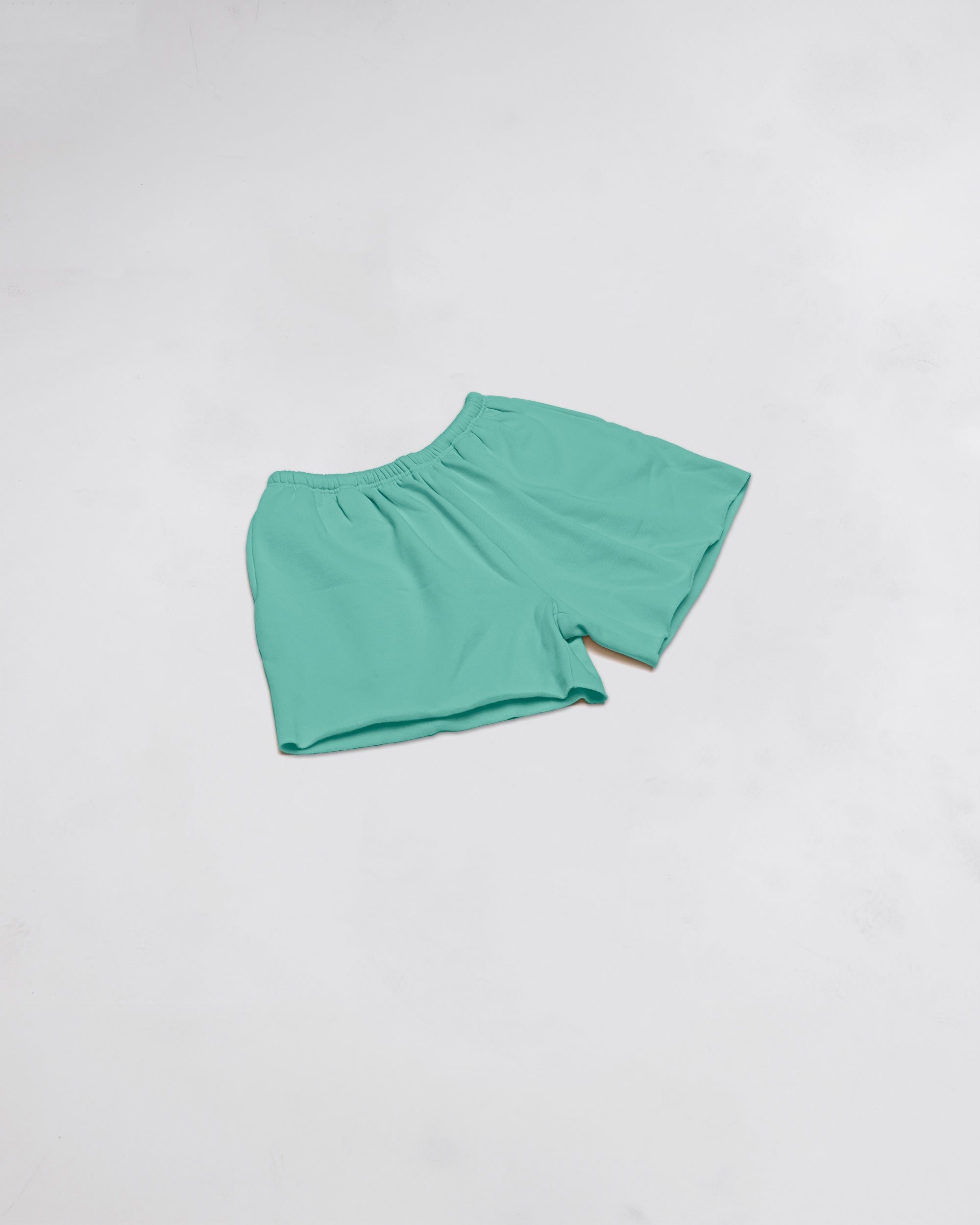 Cropped Shorts Green