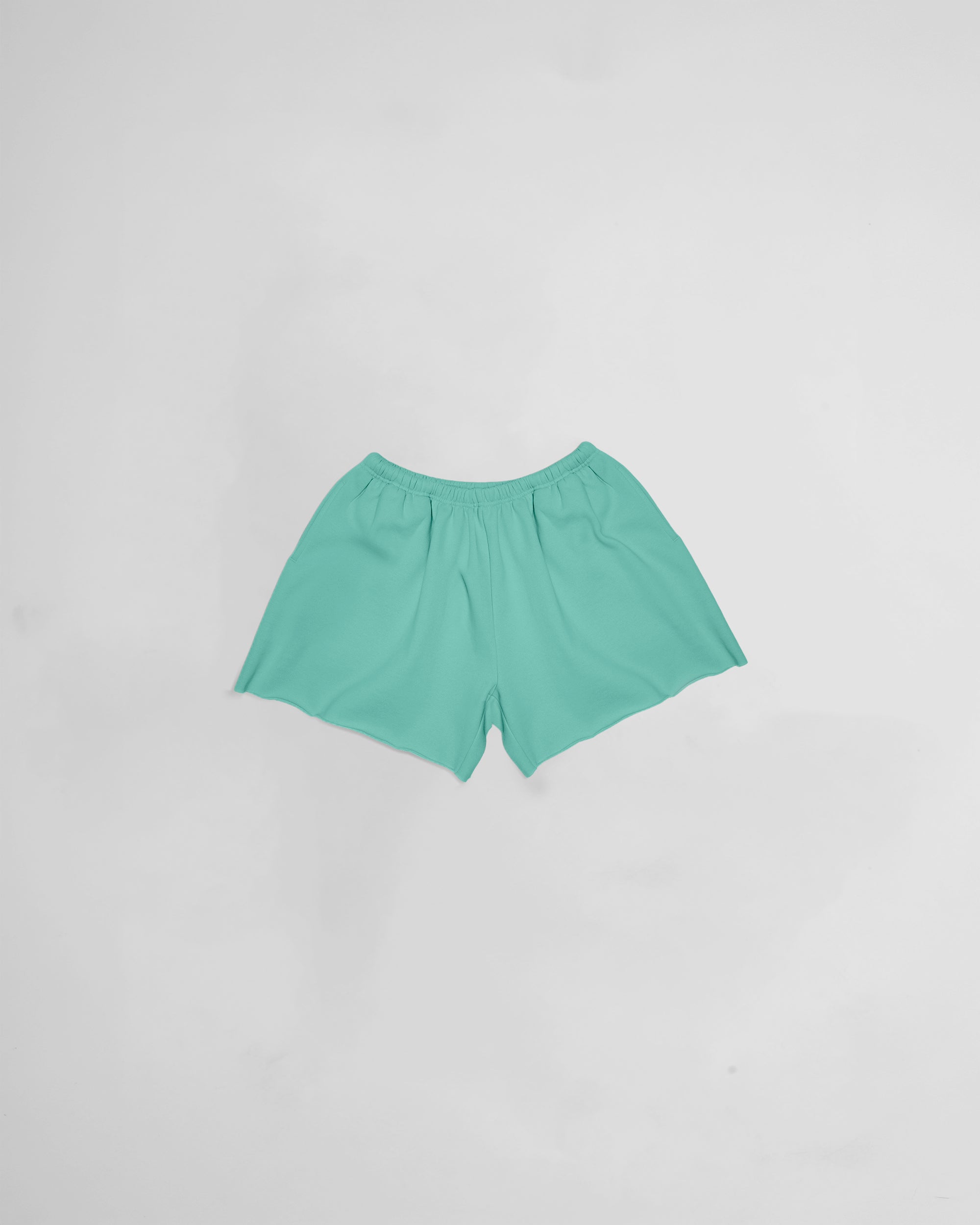 Cropped Shorts Green