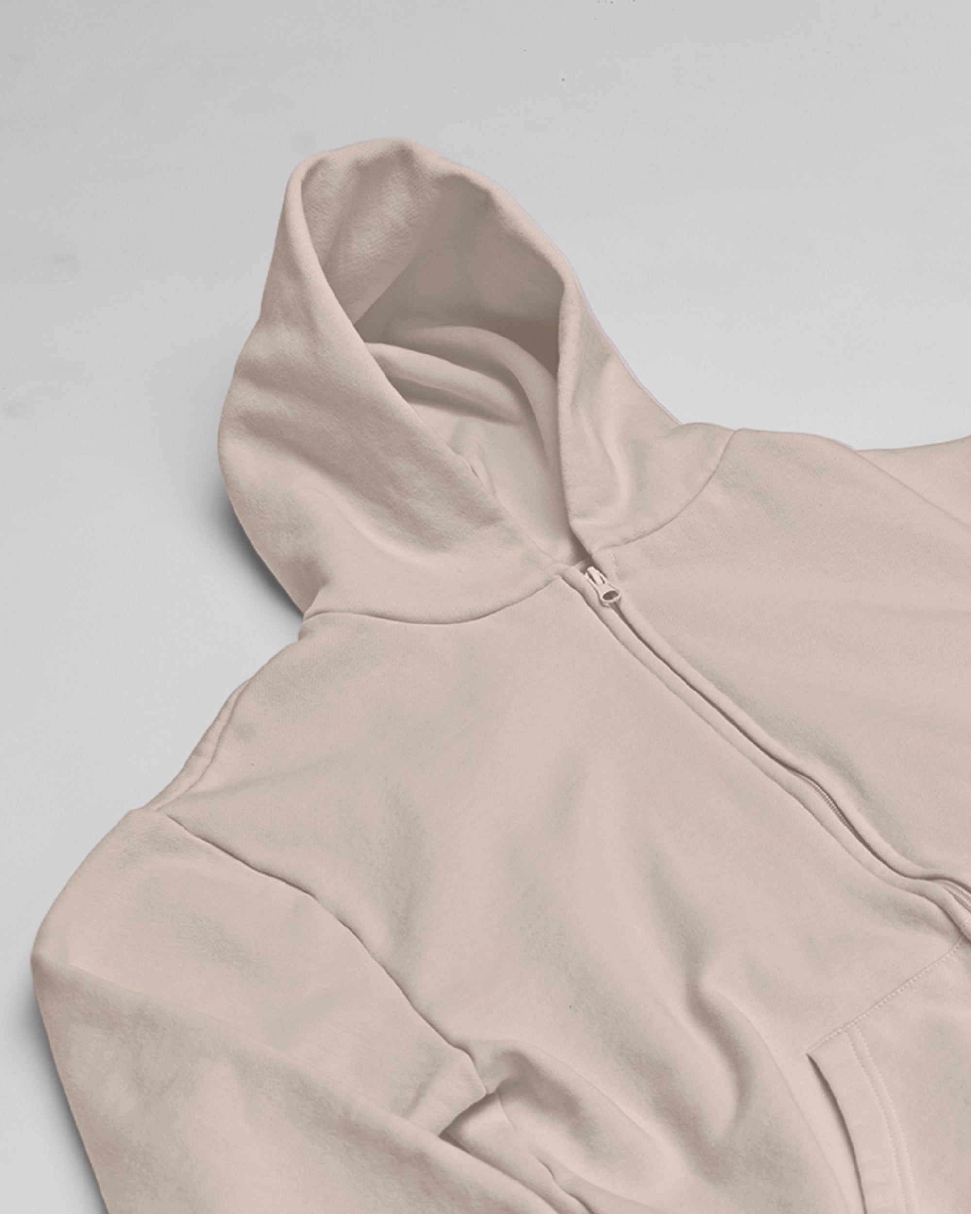 Zip Up Tan