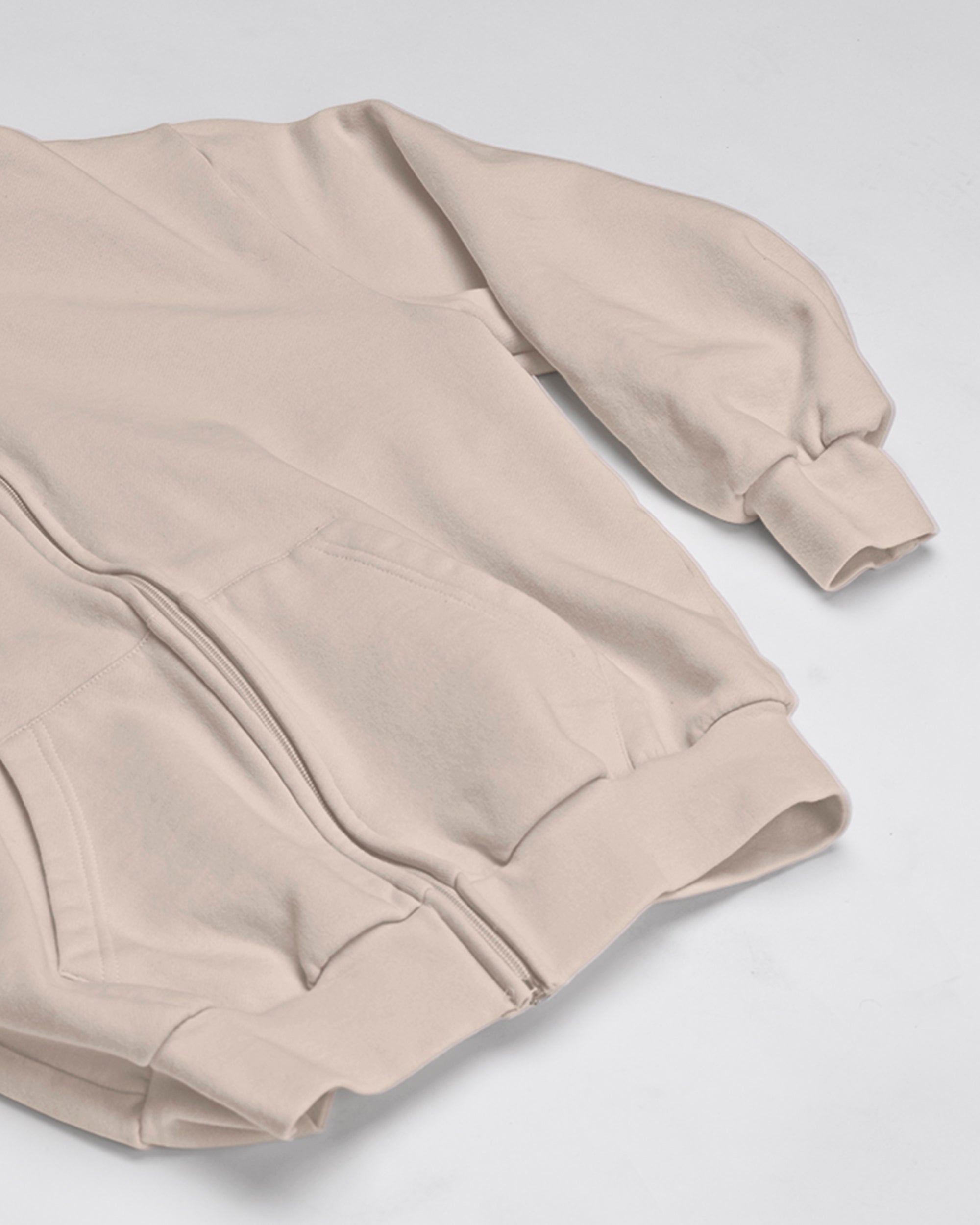 Zip Up Tan