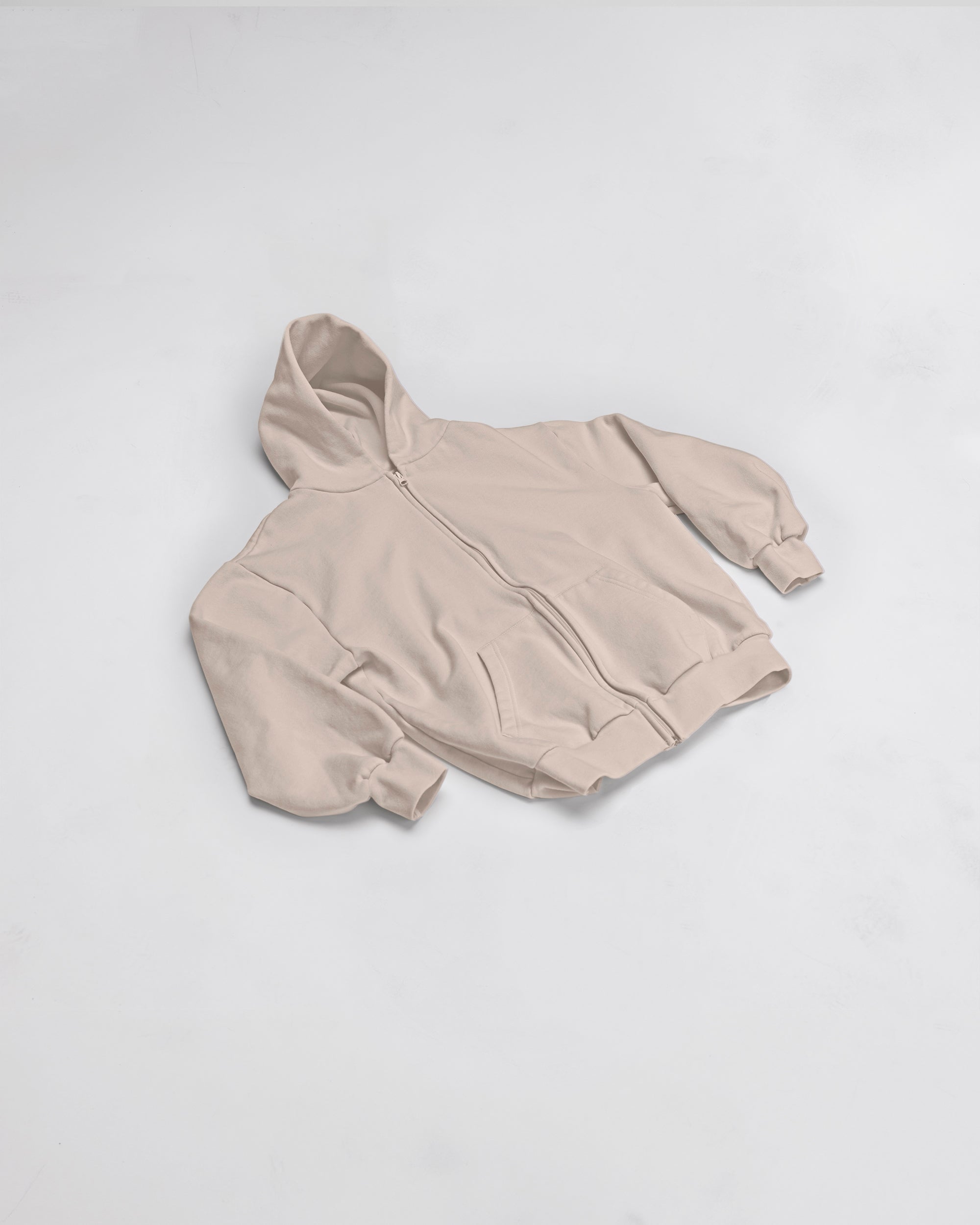 Zip Up Tan