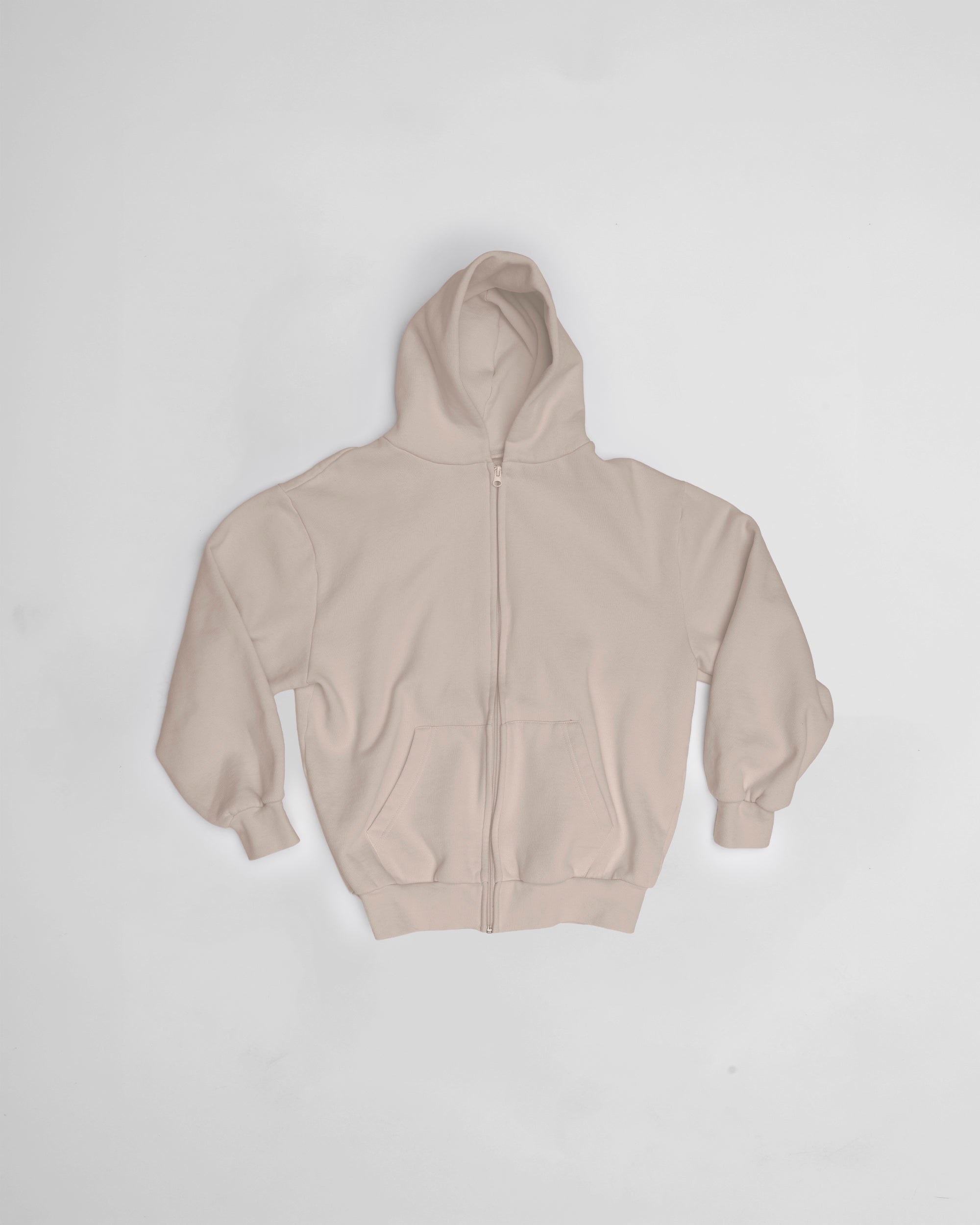 Zip Up Tan