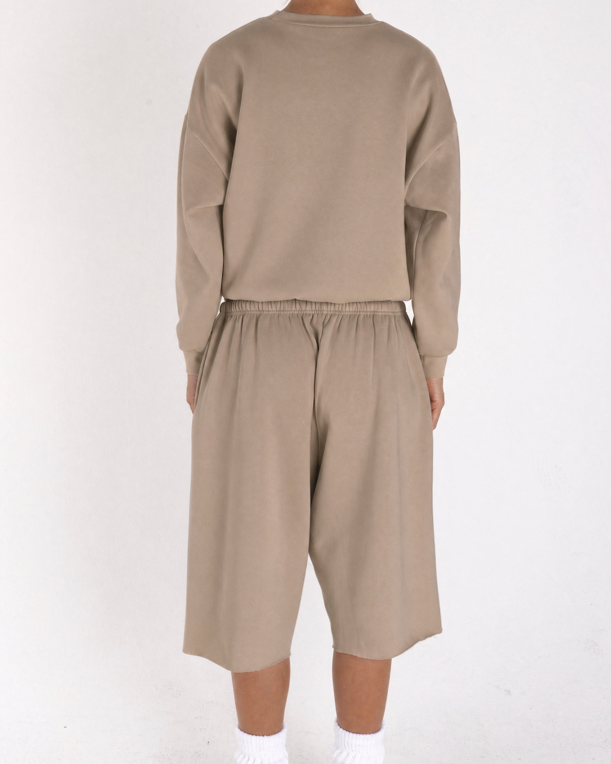 3/4 Shorts Light Brown