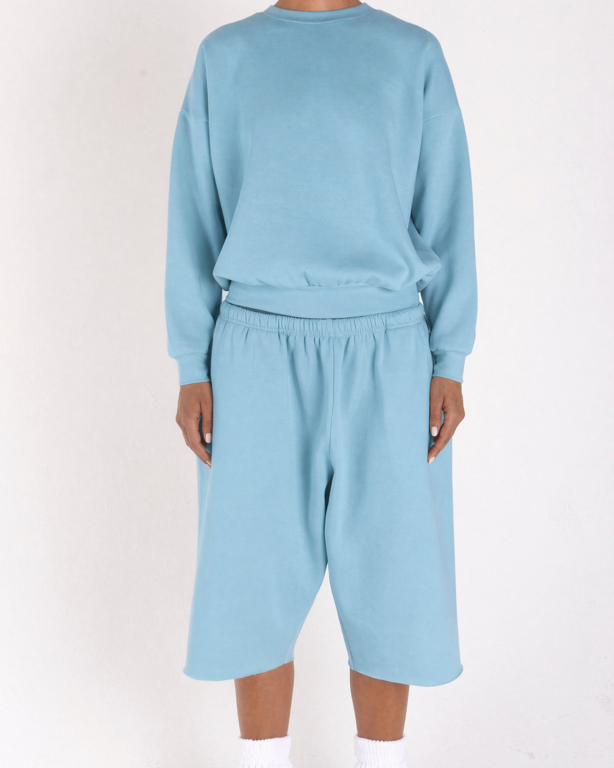 3/4 Shorts Light Blue