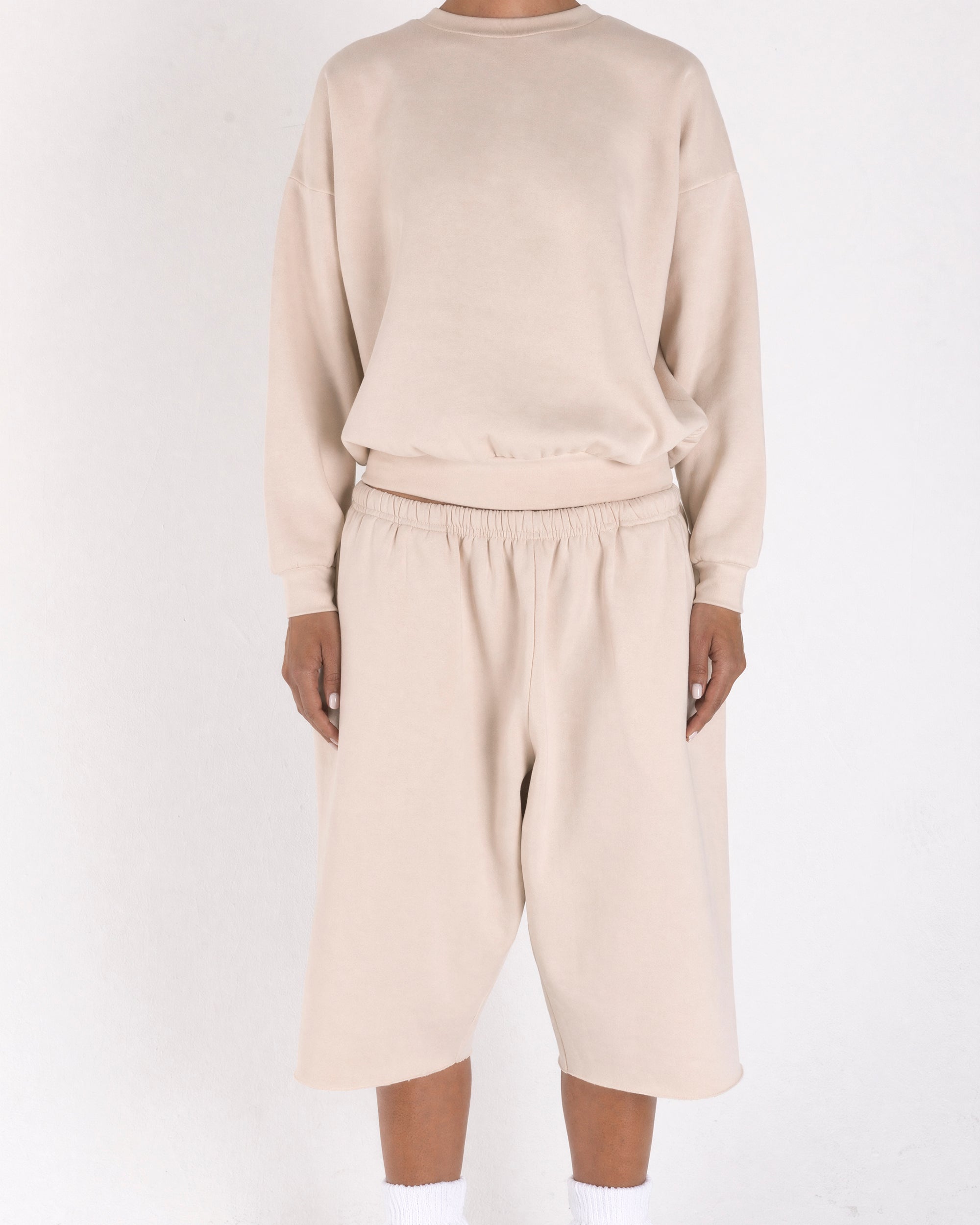 3/4 Shorts Tan