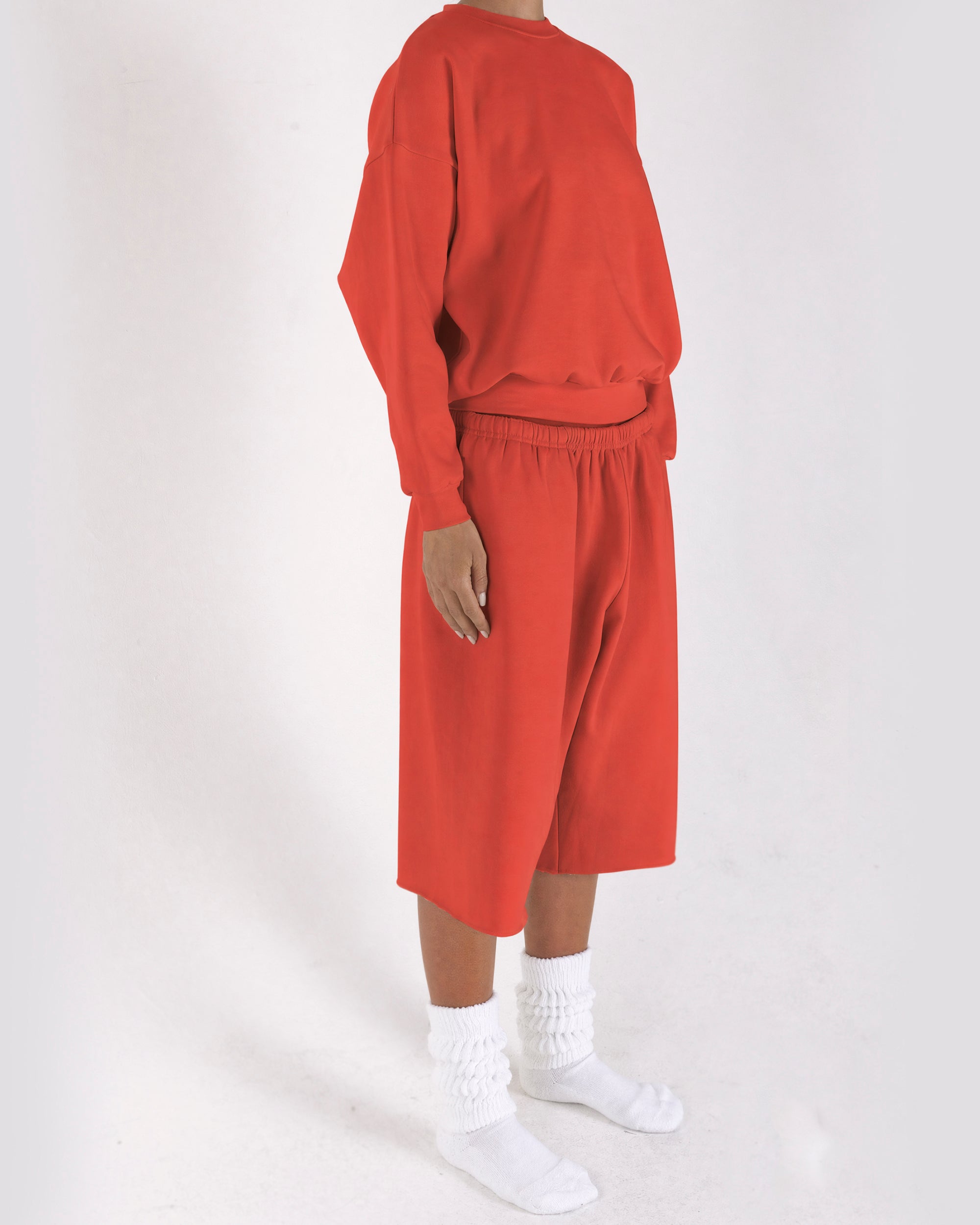 3/4 Shorts Red