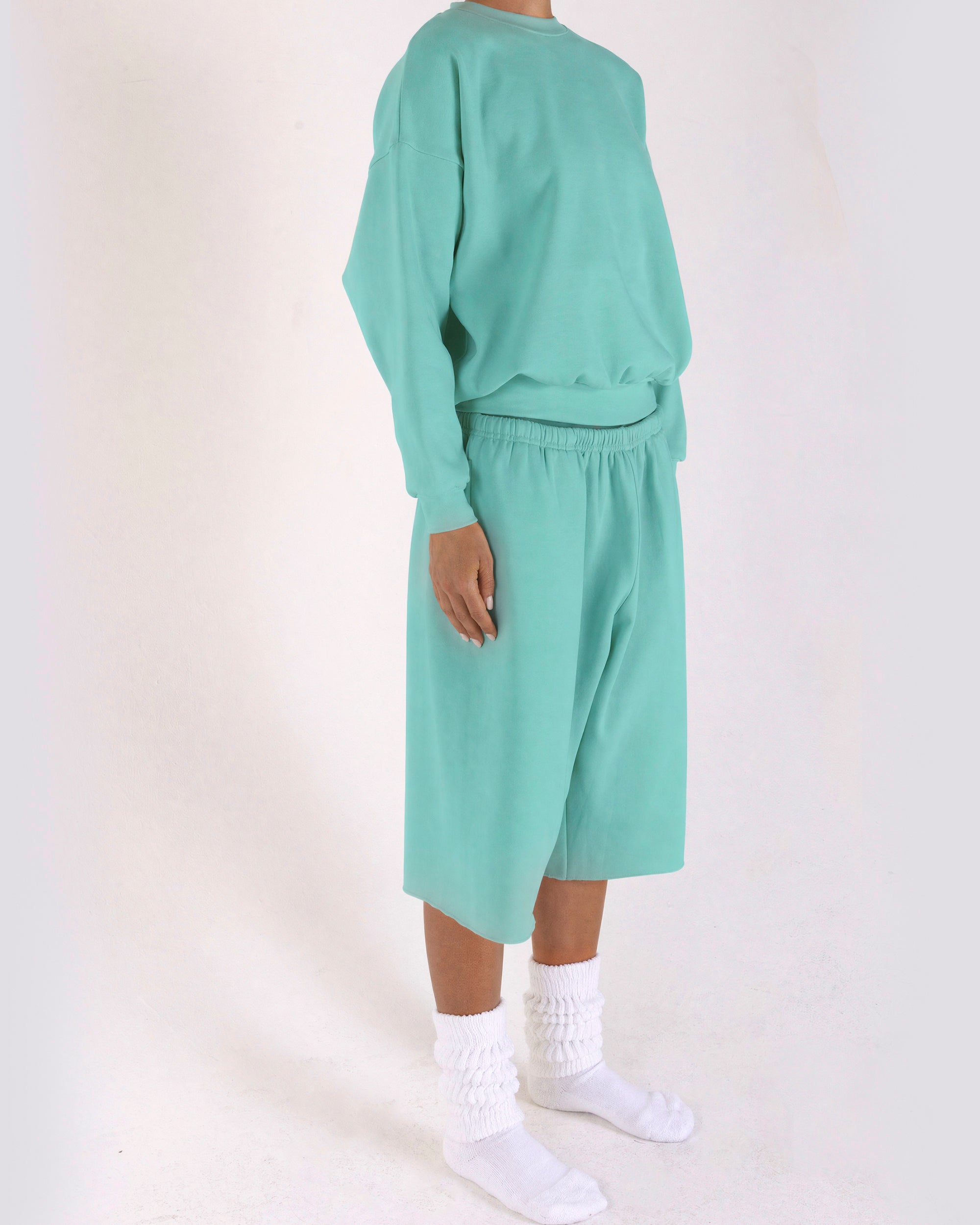 3/4 Shorts Green