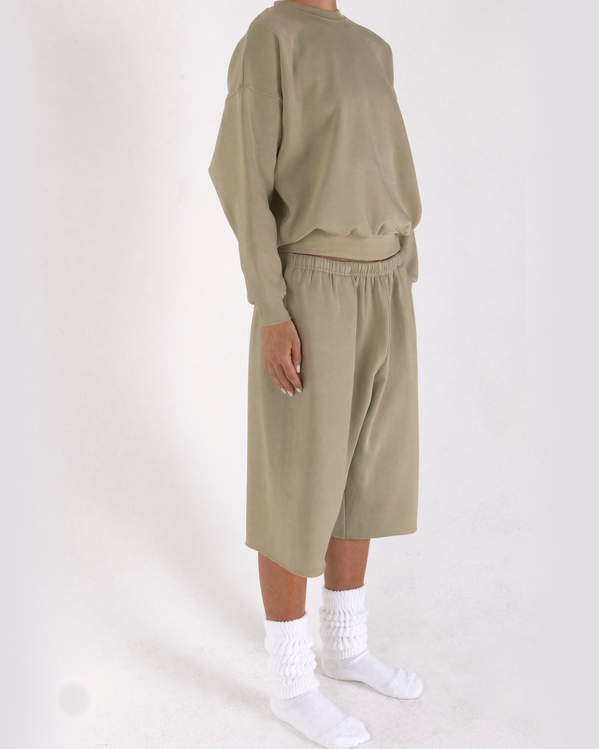3/4 Shorts Military Green