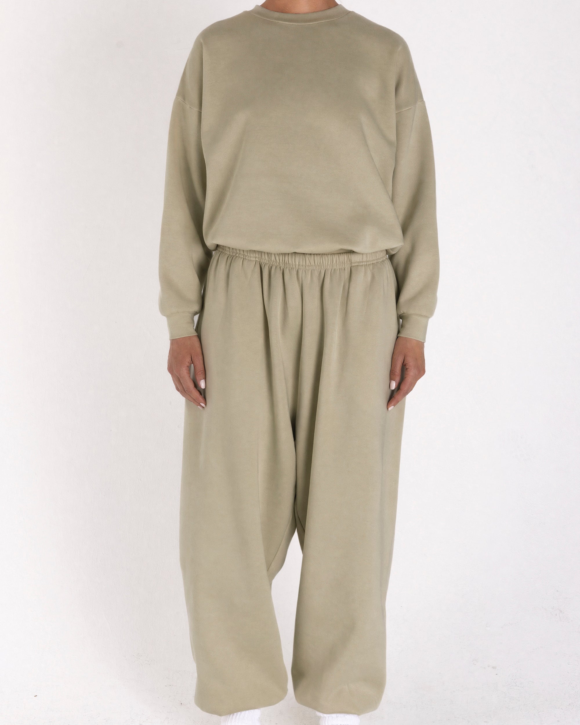 Crewneck Military Green
