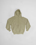 Zip Up Military Green