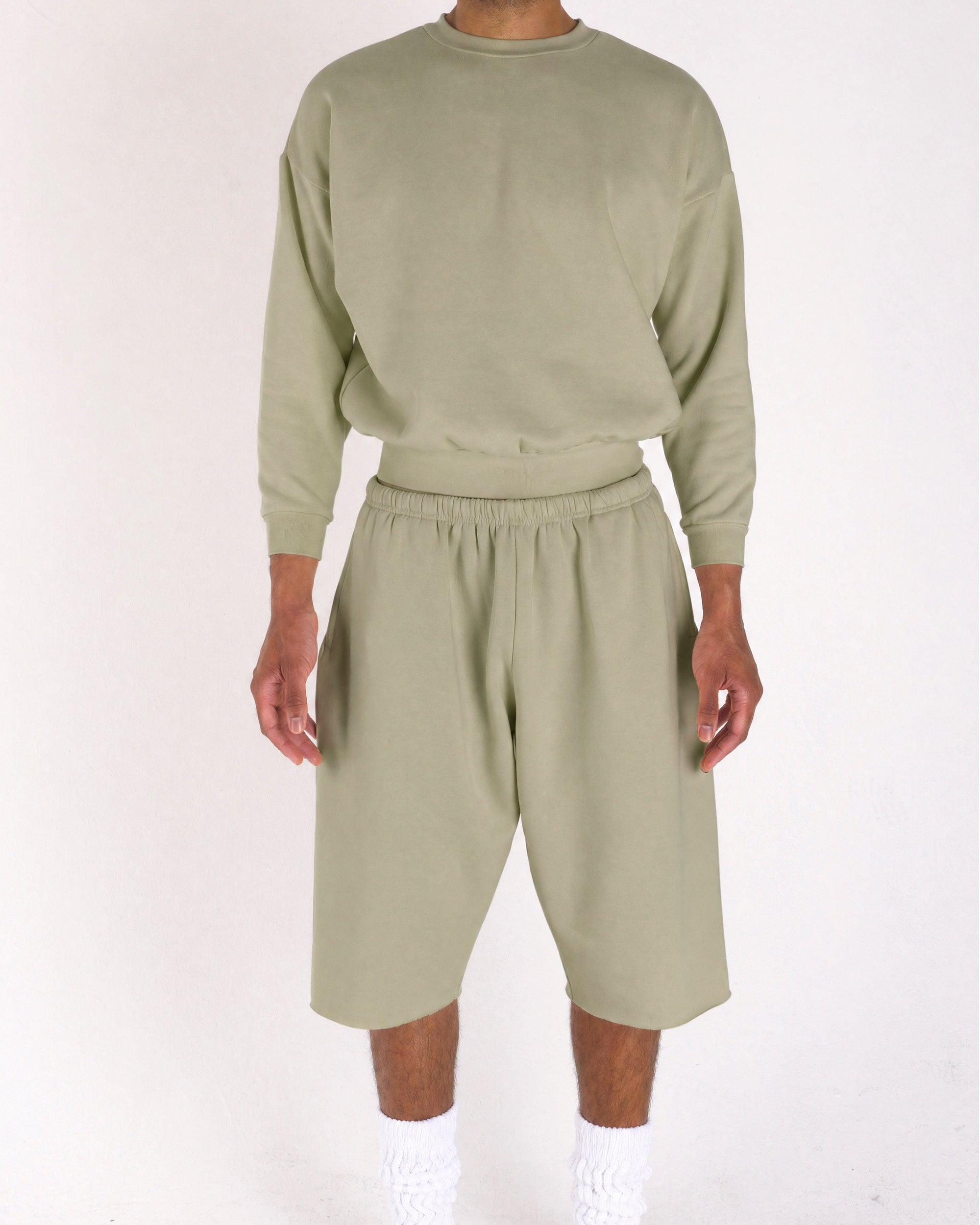 Crewneck Military Green