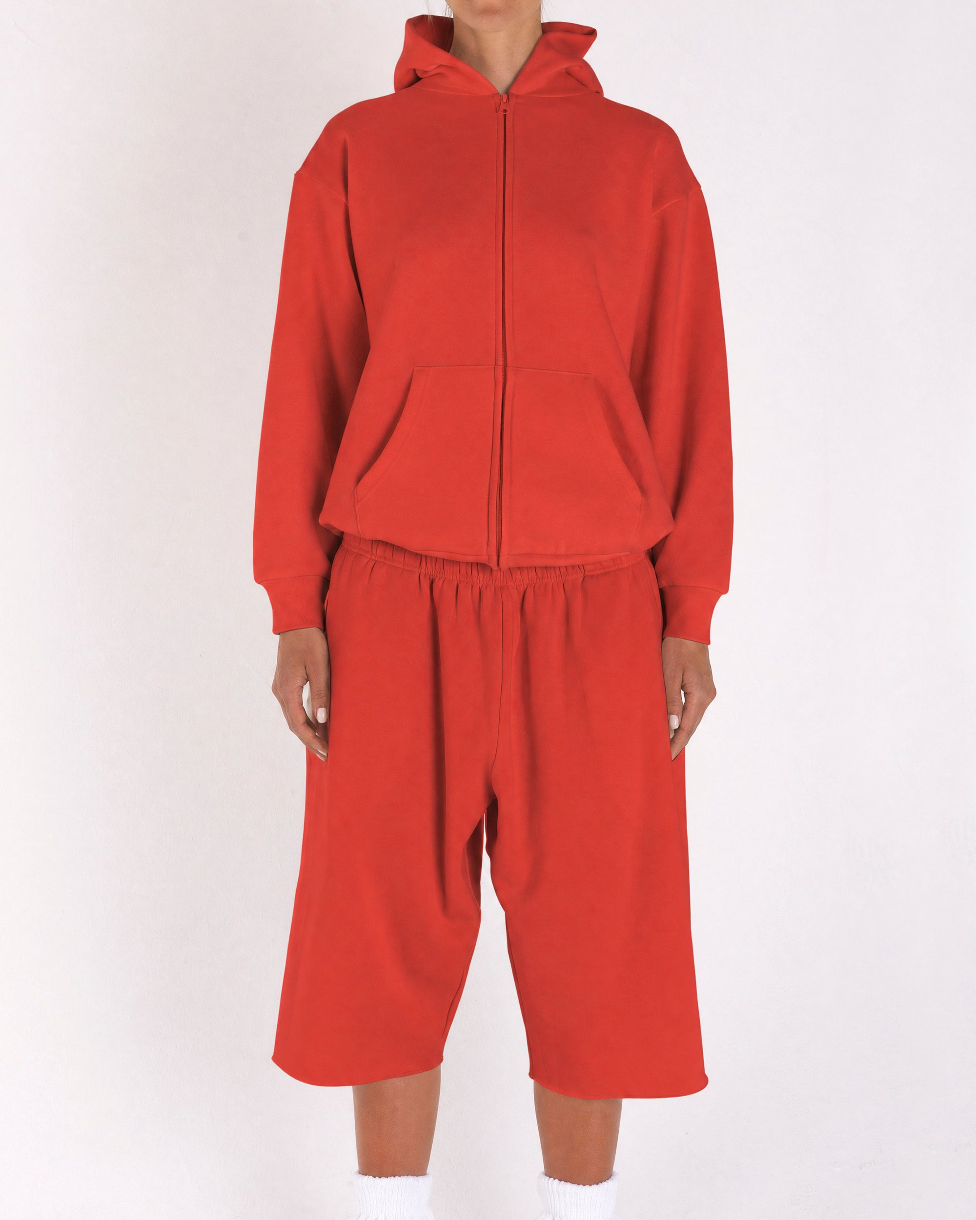 Zip Up Red