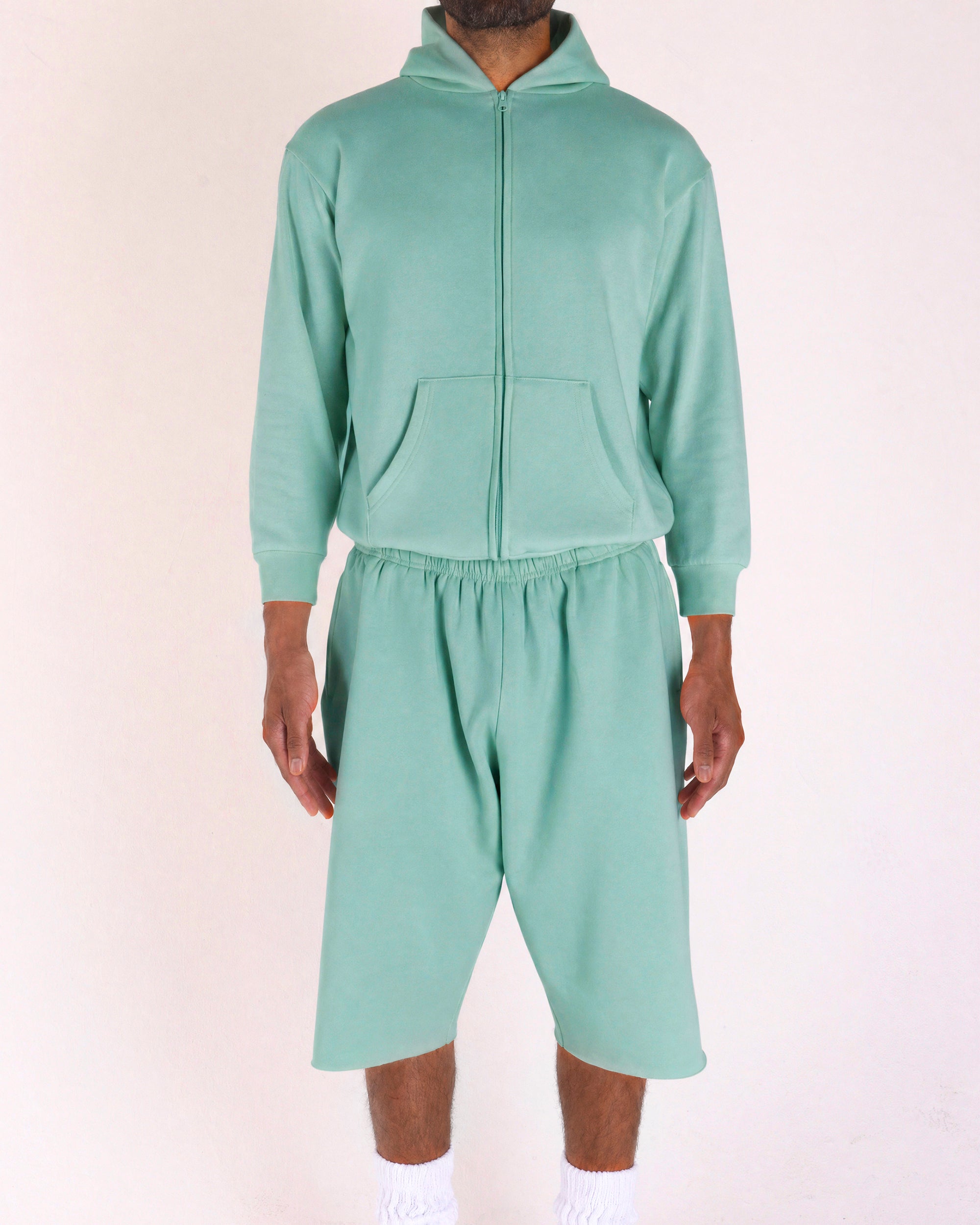 Zip Up Green