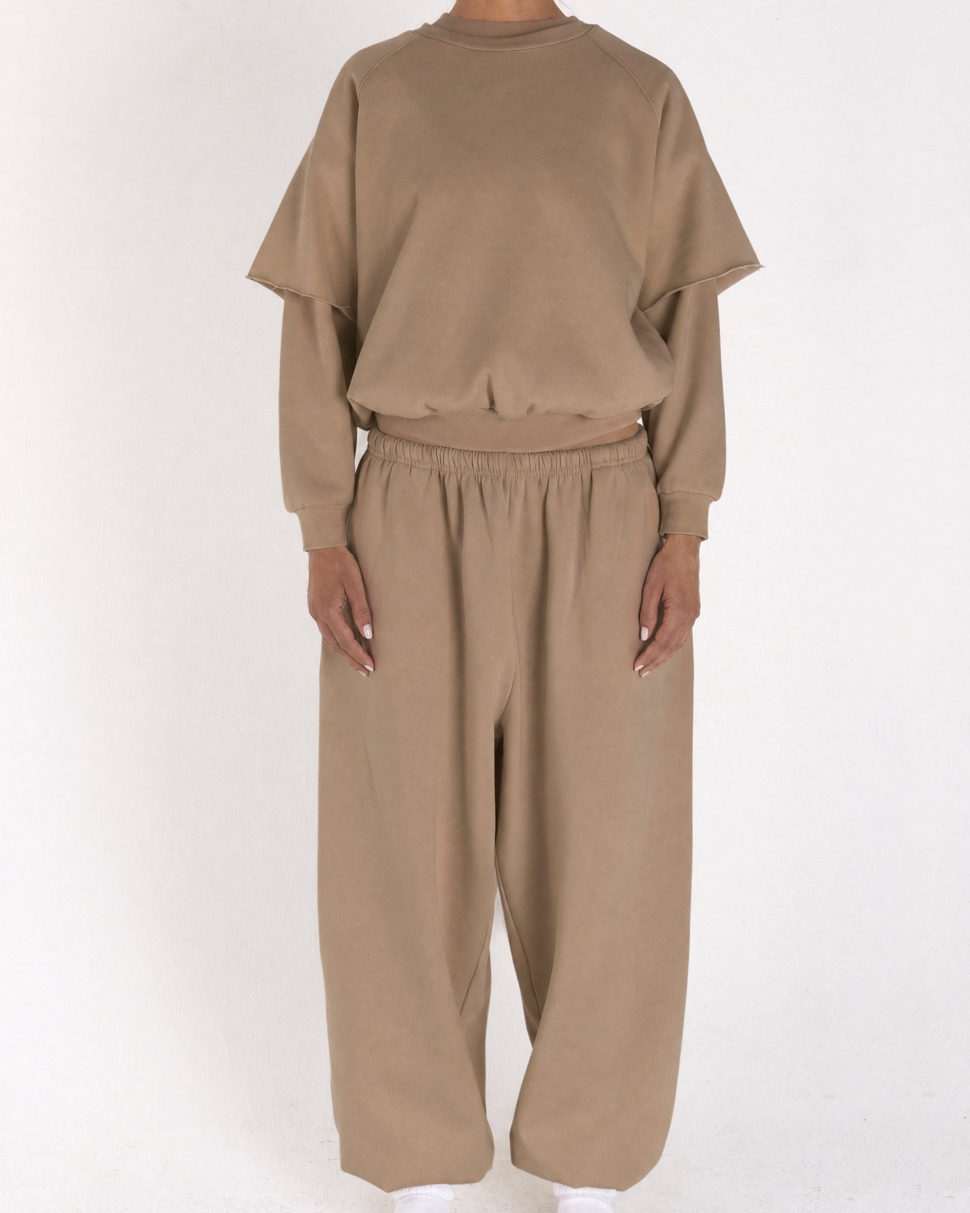 Sweatpants Light Brown