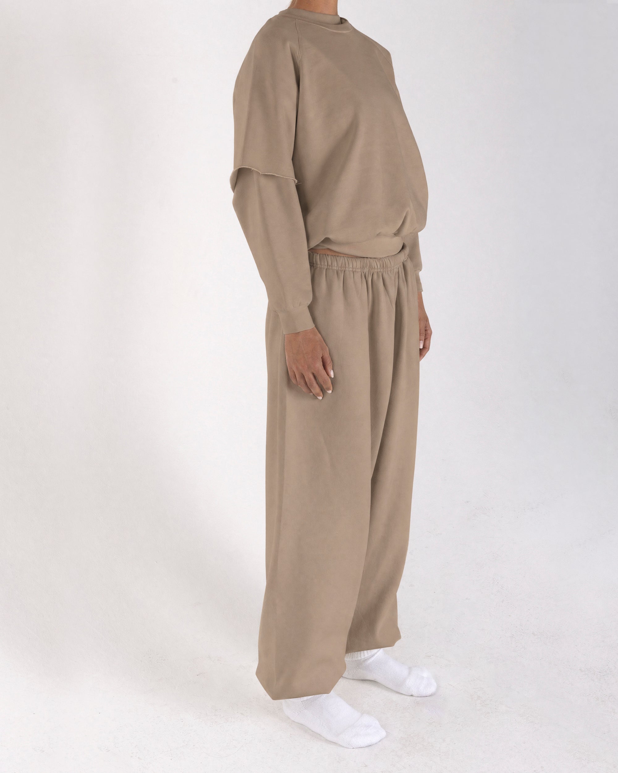 Sweatpants Light Brown